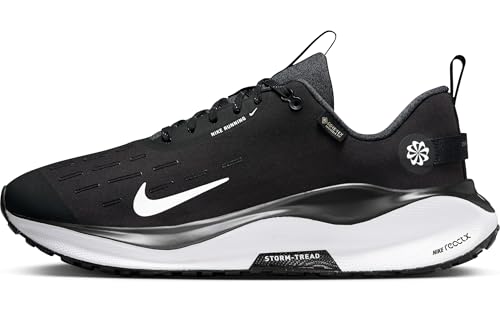 Nike InfinityRN 4 Gore-TEX Men's Waterproof Road Running Shoes (HQ0265-001, Black/Anthracite/Volt/White) Size 8