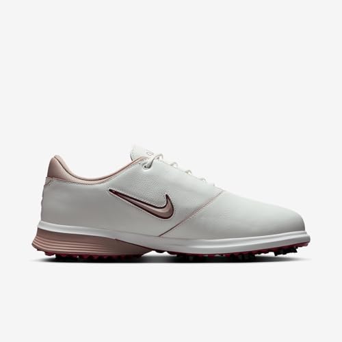 Nike Victory Tour 4 Golf Shoes (Summit White/Taupe Grey/Black/Team Red) Size 10.5