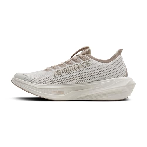 Brooks Women’s Hyperion 3 Neutral Running Shoe - Coconut/Bronze/Mushroom - 8.5 Medium