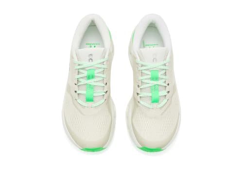 On Women's Cloudrunner 3 Ghost/Verdite 8 Wide
