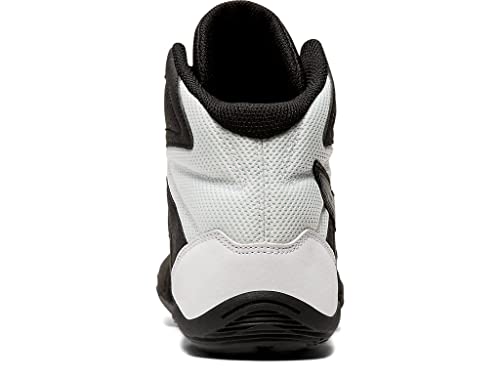 ASICS Men's Matflex 6 Wrestling Shoes, 13, Black/Silver