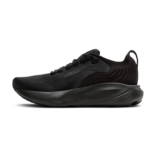 Brooks Men’s Adrenaline GTS 25 Supportive Running & Walking Shoe - Black/Black/Ebony - 10.5 Medium