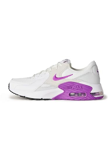 Nike Women's Air Max Excee Shoes, White/Vivid Purple-Photon Dust-Black, 9.5