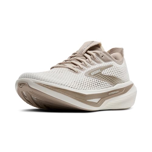 Brooks Women’s Hyperion 3 Neutral Running Shoe - Coconut/Bronze/Mushroom - 8.5 Medium