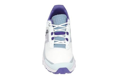 On Women's Cloudvista Sneakers, Frost/Mineral, White, Blue, 9 Medium US