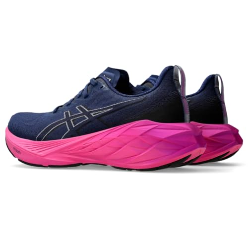 ASICS Women's NOVABLAST 4 Running Shoes, 9, Blue Expanse/Black