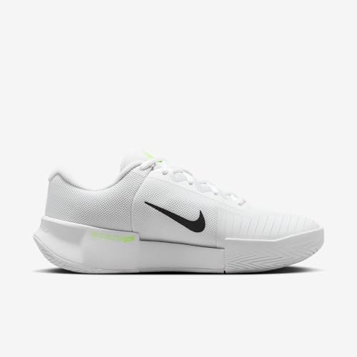 Nike GP Challenge Pro Women's Hard Court Tennis Shoes (White/Pure Platinum/Volt/Black) Size 10
