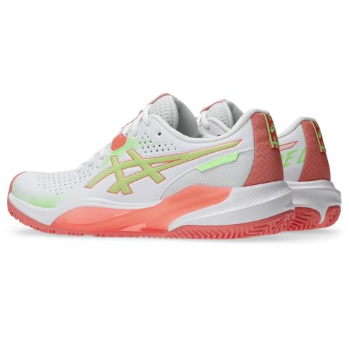 ASICS Women's Gel-Challenger 15 PadelSneaker, White Guava, 11.5 US