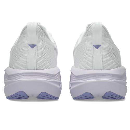 ASICS Women's Novablast 5 Sneaker, White Lilac Hint, 9 US