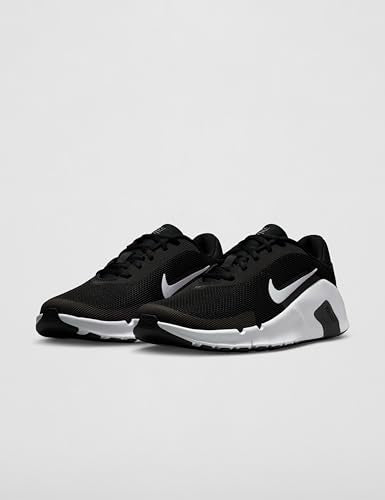 Nike Women's Flex Train EasyOn Training/Workout Shoes, Black/White-Anthracite, 8