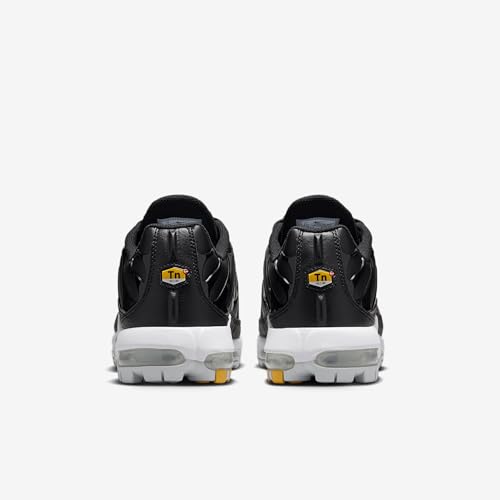 Nike Air Max Plus Golf Shoes (FZ4150-001, Black/Gold/Salsa Red/White) Size 10.5