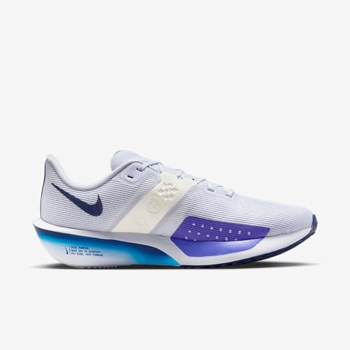 Nike Rival Fly 4 Men's Road Running Shoes (FV6040-002, Ghost/Persian Violet/Baltic Blue/Blue Void) Size 10