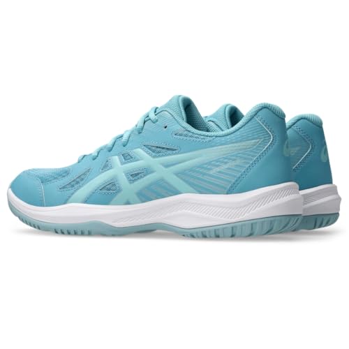 ASICS Men's Upcourt 6 Volleyball Shoes, 10, Stillwater/Ocean Decay