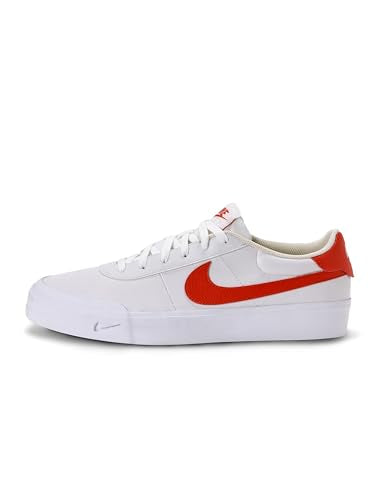 Nike Men's Court Shot Shoes, White/Picante Red, 9