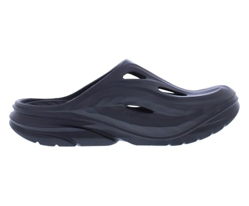 Hoka Unisex Ora Recovery Mule Black/Black Men's 8, Women's 10 Medium