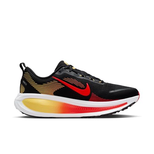 Nike Mens Vomero 18 Black/Bright Crimson/Light Crimson 8 Medium