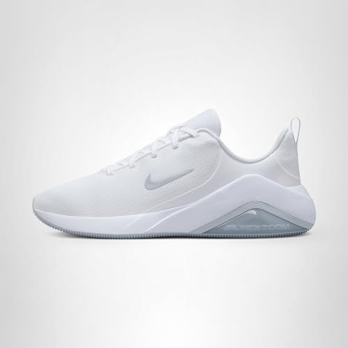 Nike Women's Bella 7 Training/Workout Shoes, White/Pure Platinum-White, 9
