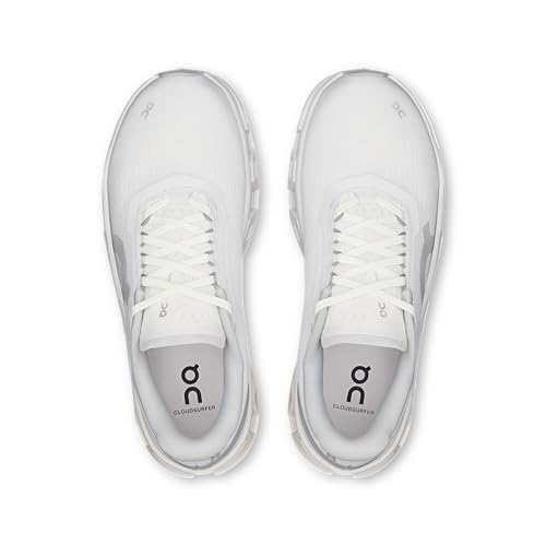 On Women's Cloudmonster 1 Sneakers, White | White, 7.5 Medium US