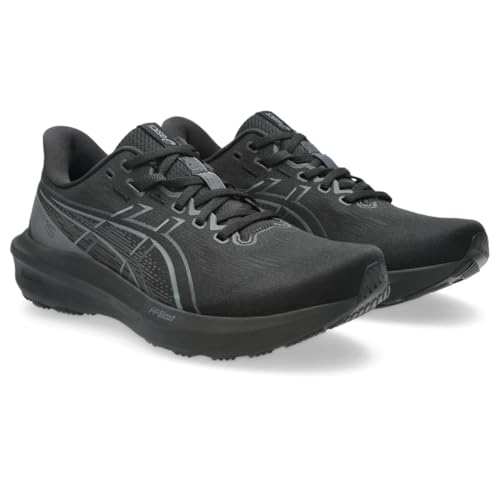 ASICS Men's GT-1000 15 Running Shoes, 10, Black/Black