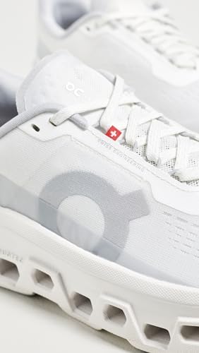 On Women's Cloudmonster 1 Sneakers, White | White, 6 Medium US