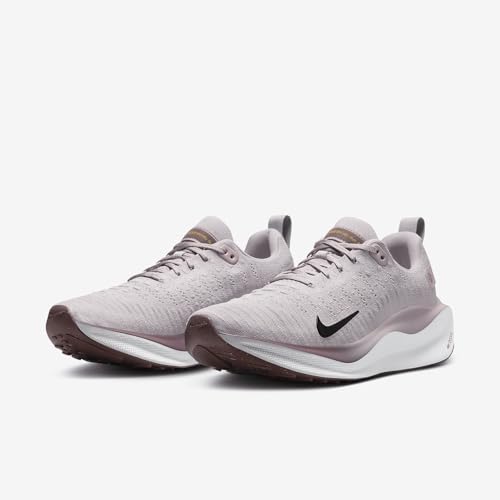 Nike InfinityRN 4 Women's Road Running Shoes (DR2670-010, Platinum Violet/Smokey Mauve/Saturn Gold/Black) Size 5.5
