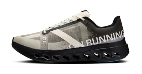 On Men's Cloudsurfer Next Lumos Sneakers, Black/Dew, 11 Medium US