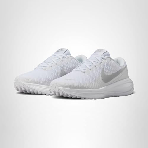 Nike Women's Revolution 8 Road Running Shoes, White/Pure Platinum, 7