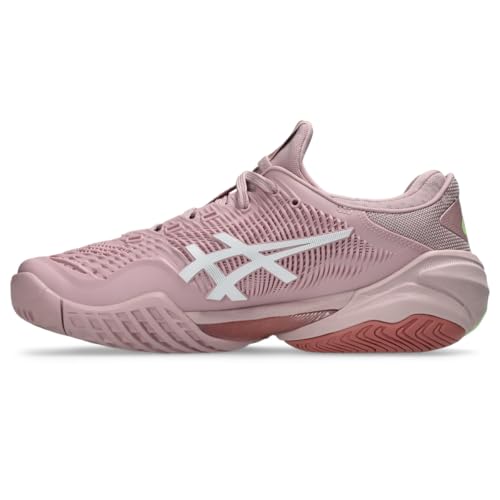 ASICS Women's Court FlyteFoam 3 Tennis Shoes, 8, MORGANITE/White