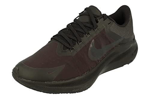 Nike Zoom Winflo 8 Mens Running Trainers CW3419 Sneakers Shoes (UK 9.5 US 10.5 EU 44.5, Black Dark Smoke Grey 002)