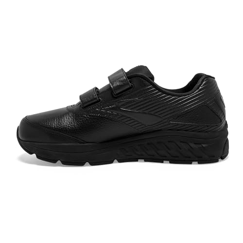 Brooks Men's Addiction Walker V-Strap 2 Walking Shoe - Black/Black - 9.5 Wide