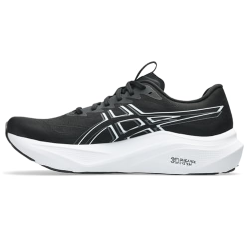 ASICS Men's GT-2000 14 Running Shoes, 12, Black/White