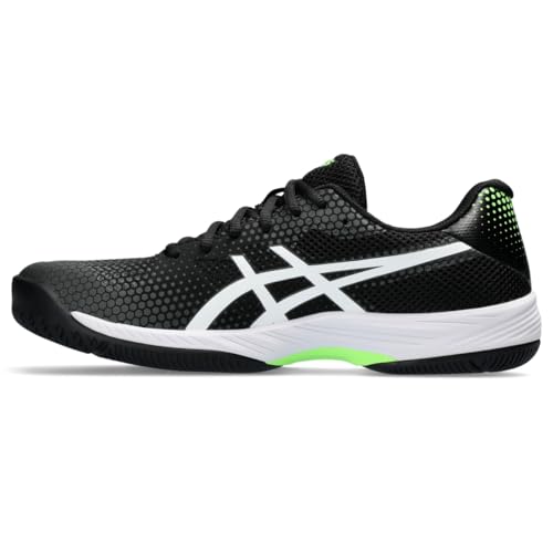 ASICS Men's Gel-Game 9 Pickleball Tennis Shoe, 8, Black/White