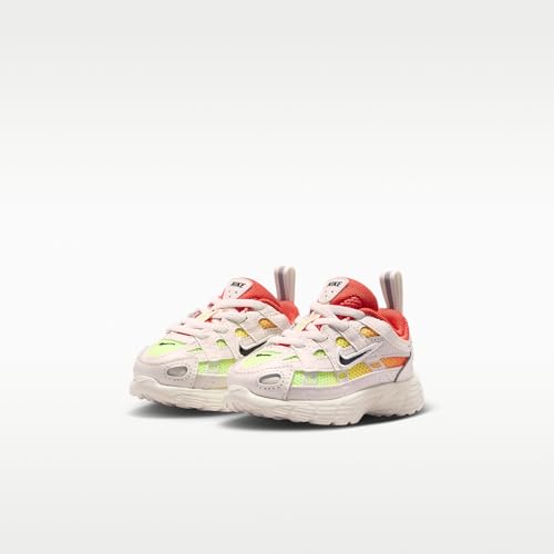 Nike P-6000 Fade Baby Shoes (Sail/Cosmic Clay/Bolt Ice/Black) Size 10
