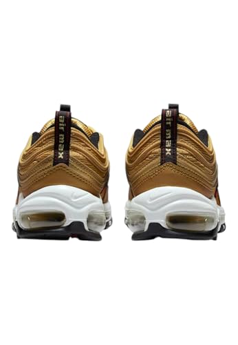 Nike Womens Air Max 97 Shoes Gymnastics Shoes for Women Size 7, Gold, 40.5 EU