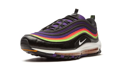 Nike Men's Air Max 97 Black/White-Court Purple (CU4890 001) - 10