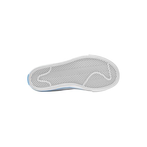 Nike Little Kids' Court Legacy Shoes, Moon Particle/Game Royal-White, 12C