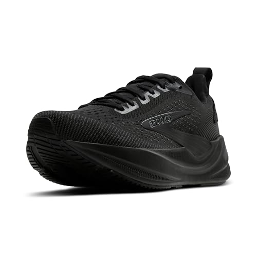 Brooks Men’s Ghost Max 4 Neutral Running & Walking Shoe - Black/Black/Ebony - 11.5 Wide