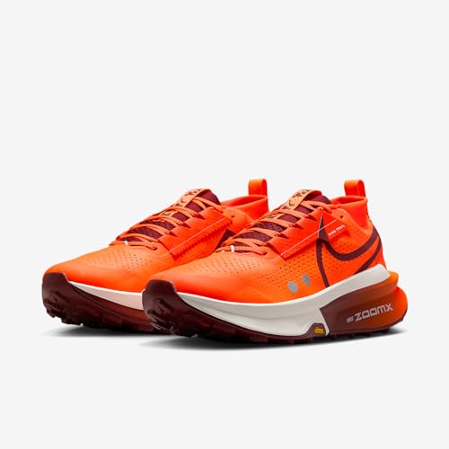 Nike Zegama 2 Men's Trail Running Shoes (Hyper Crimson/Glacier Blue/Sail/Dark Team Red) Size 7.5