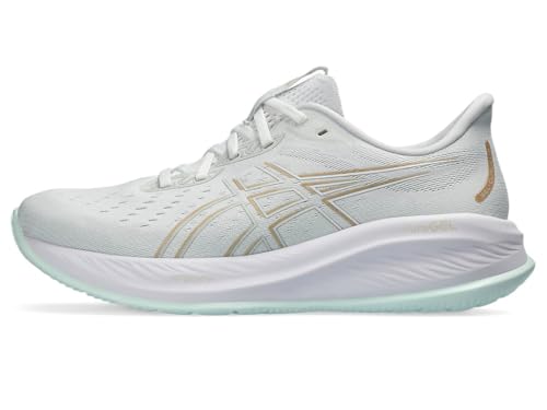 ASICS Women's Gel-Cumulus 26 Running Shoe, 11, White/Pale Mint