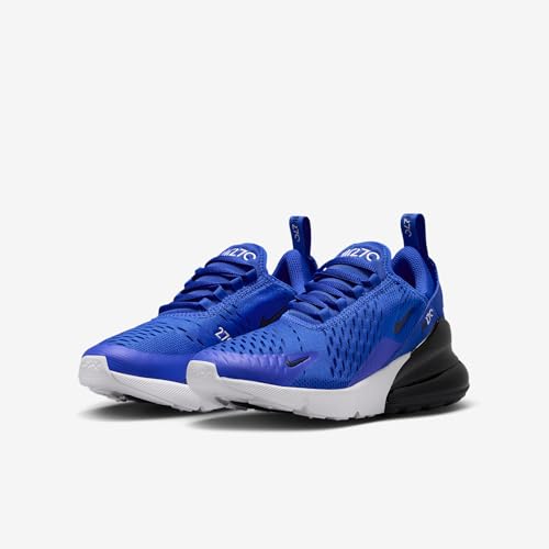 Nike Air Max 270 Big Kids' Shoes (Racer Blue/White/Black) Size 5.5