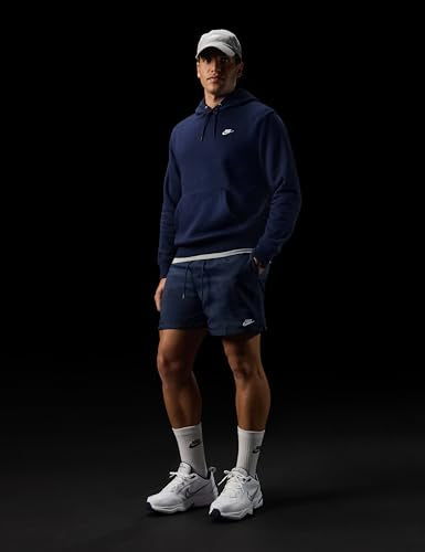Nike Men's Air Monarch IV Training/Workout Shoes, White/Metallic Silver-Midnight Navy, 7 Extra Wide