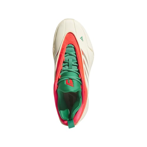 Adidas Unisex-Adult Dame 9 Basketball, Warm Vanilla/Lucid Red/Warm Sandstone, 9