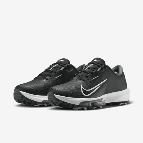 Nike Infinity Tour 2 Golf Shoes (FD0217-002, Black/Vapor Green/Iron Grey/White) Size 10.5
