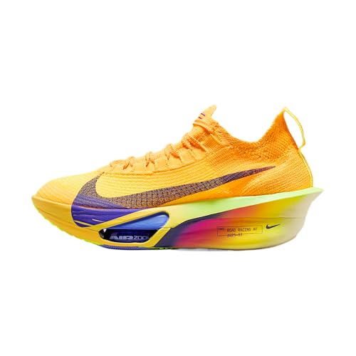 Nike Alphafly 3 Women's Road Racing Shoes (Laser Orange/Citron Pulse/Volt Ice/Indigo Burst) Size 10.5