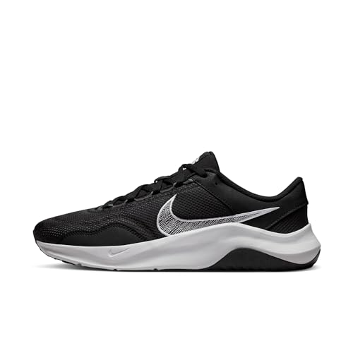 Nike Men's Legend Essential 3 Next Nature Running Shoes Black | White Size 12 Medium