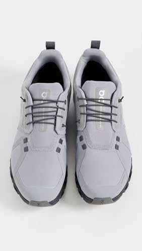 On Men's Cloud 6 WP Sneakers, Alloy/Wolf, 9.5 Medium US