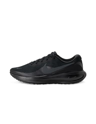 Nike Women's Revolution 8 Road Running Shoes, Black/Anthracite, 8
