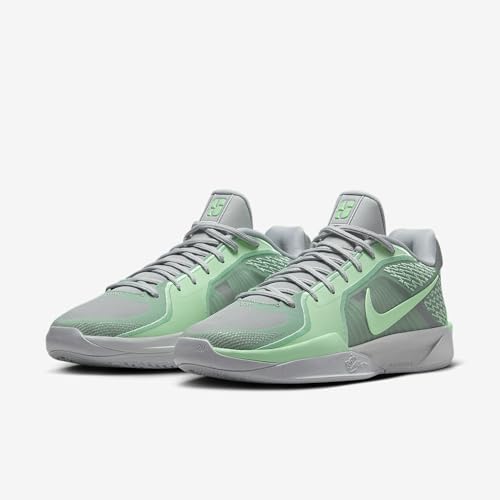 Sabrina 2 "Traditions Basketball Shoes (FQ2174-004, Light Smoke Grey/Fresh Mint/Vapor Green) Size 7.5