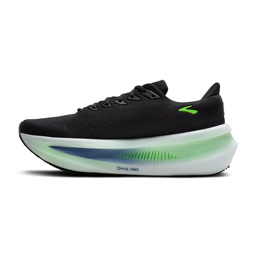 Brooks Men’s Glycerin Max 2 Neutral Running & Walking Shoe - Phantom/White/Green Gecko - 9.5 Medium