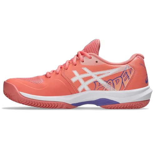ASICS Women's Game Ff Padel Trainers, Guava White, 9 US